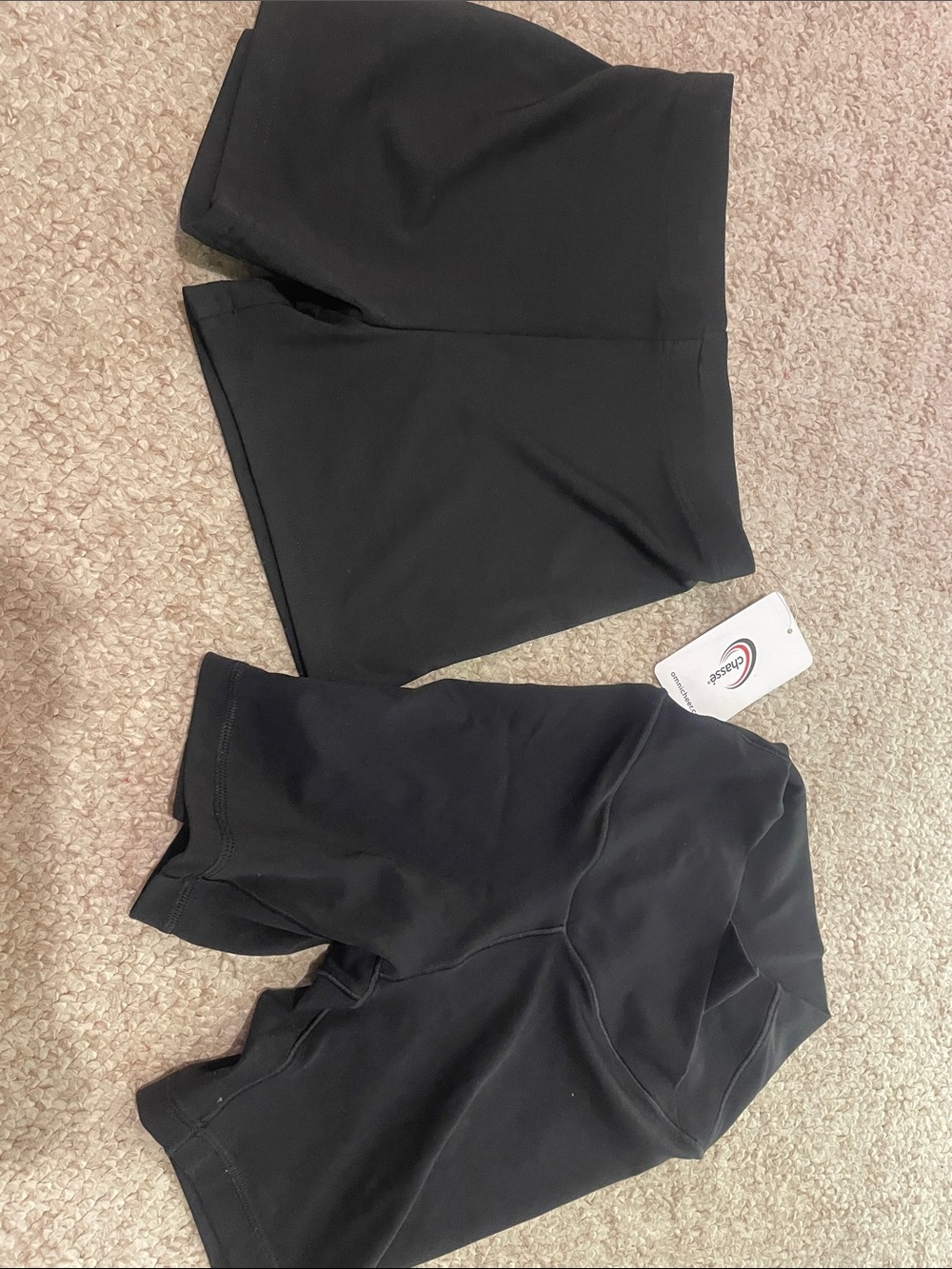 aerie NEW Offline High-Rise Bike Shorts in Black